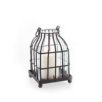 подсвечник-фонарь металлический со стеклом bird in cage i, 15 см во Владимире