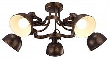 потолочная люстра arte lamp martin a5216pl-5br во Владимире