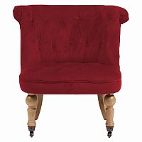 кресло amelie french country chair красное во Владимире