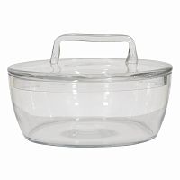ваза настольная basket glass low во Владимире