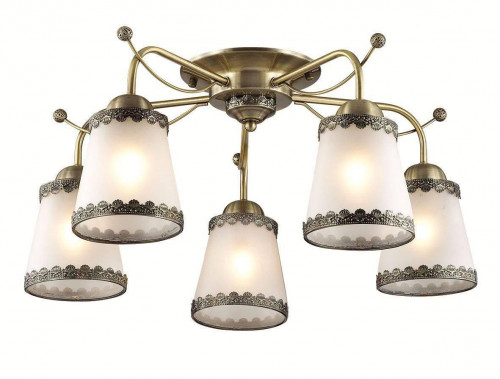 потолочная люстра lumion abbi 3266/5c белая во Владимире