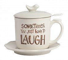 чайный набор sometimes you just have to laugh во Владимире
