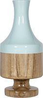 ваза настольная rustic chic blue wood во Владимире