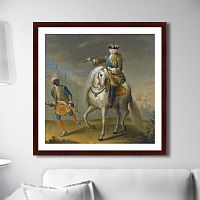картина: empress elizaveta petrovna on horseback, 1745г. во Владимире
