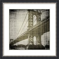 постер с паспарту в раме bridges of new york во Владимире