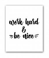 постер be nice а3 во Владимире