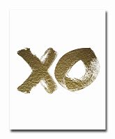 постер xo золотой a3 во Владимире