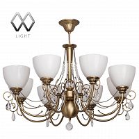 подвесная люстра mw-light фелиция 347016608 белая во Владимире