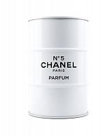 бочка chanel white & black m белая крышка во Владимире