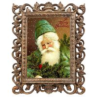 репродукция старинной рождественской гравюры a marry christmas во Владимире