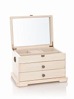шкатулка с ящичками mobilier de maison белая во Владимире