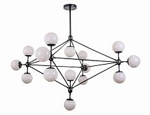 люстра modo 15 black+white черная, белые плафоны во Владимире