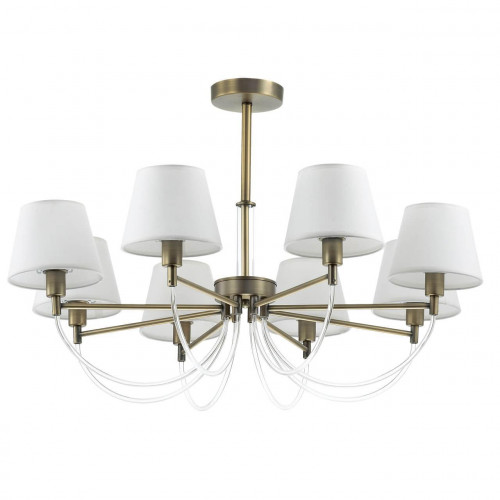 подвесная люстра lumion dakota 3702/8c белая во Владимире