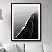 картина: black sand beach, iceland во Владимире