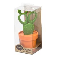 ножницы cactus с держателем, оранжевые с зеленым во Владимире