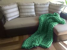 плед нежность зелёный большой во Владимире