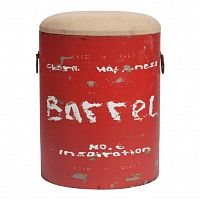 столик-табурет barrel red красный во Владимире