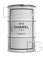 декоративная бочка- шкаф chanel №5 white xl во Владимире