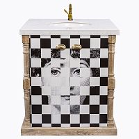 тумба с раковиной эксельсиор снег fornasetti во Владимире