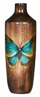ваза настольная fresco turquoise butterfly во Владимире