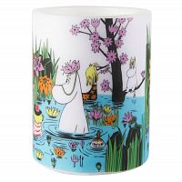 свеча большая moomin на пруду, 8 см во Владимире