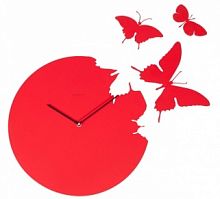 часы настенные butterfly red во Владимире