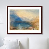 картина: the lake of zug, 1842г. во Владимире