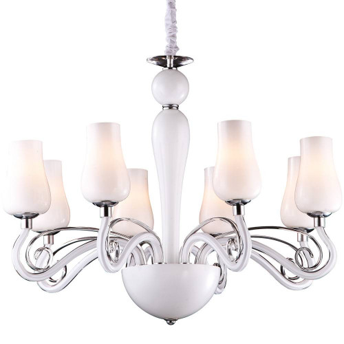 подвесная люстра arte lamp biancaneve a8110lm-8wh во Владимире
