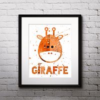 постер giraffe а4 во Владимире