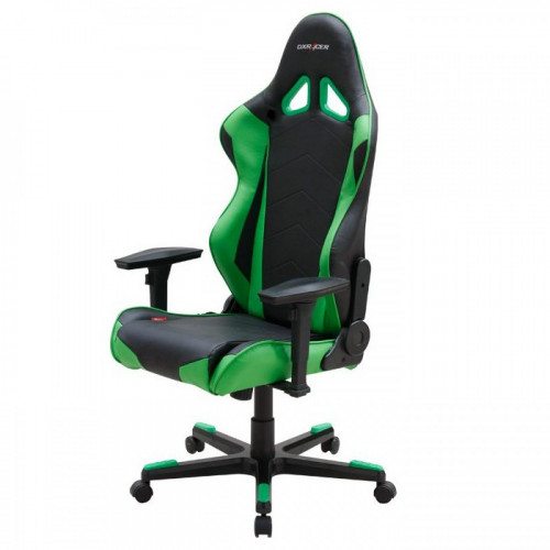 кресло геймерское dxracer racing черно-зеленое во Владимире