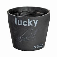 цветочный горшок lucky чёрный во Владимире