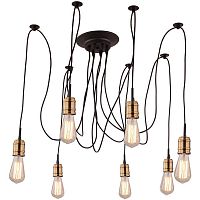подвесная люстра arte lamp mazzetto a4290sp-7bk во Владимире